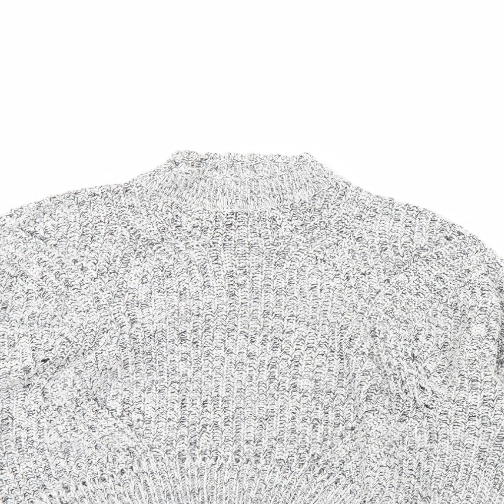 New Look Womens Grey   Pullover Jumper Size L