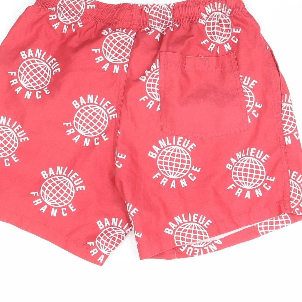 Banlieue Mens Red   Bermuda Shorts Size S