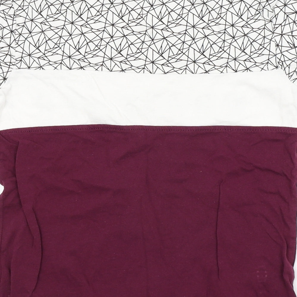 George Boys Red   Basic T-Shirt Size 6-7 Years