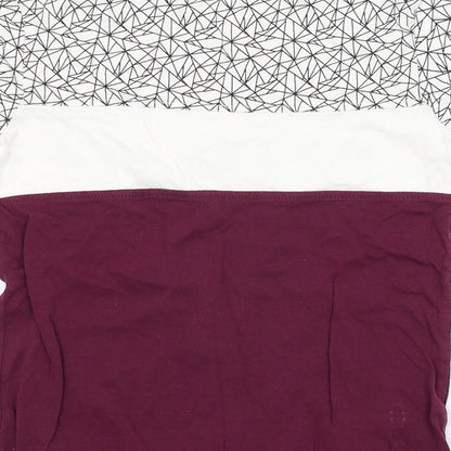 George Boys Red   Basic T-Shirt Size 6-7 Years