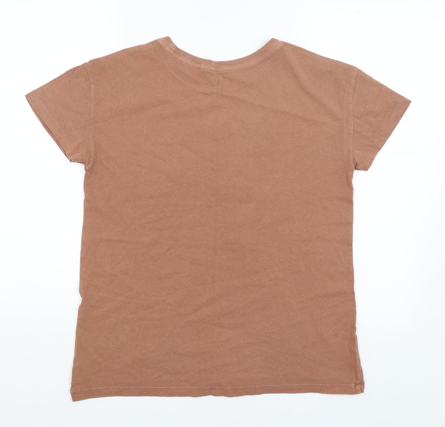 Mens UK Size S Gap Brown  T-Shirt