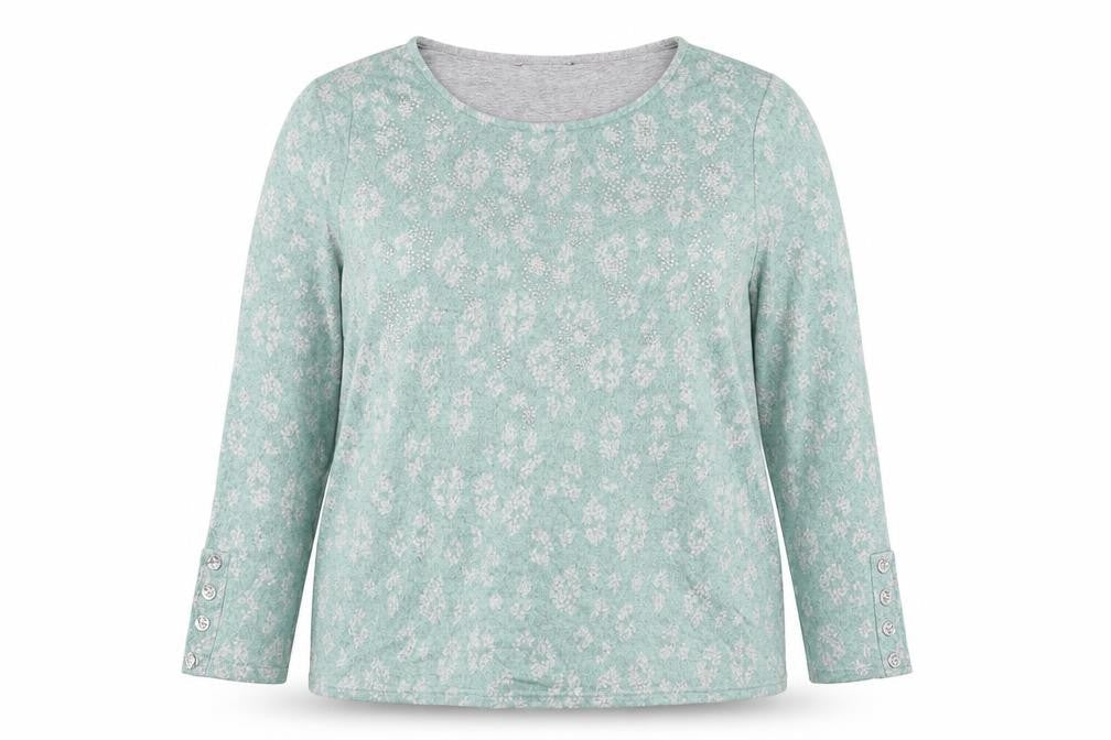 Womens UK Size 18 Preworn Green Pullover Jumper