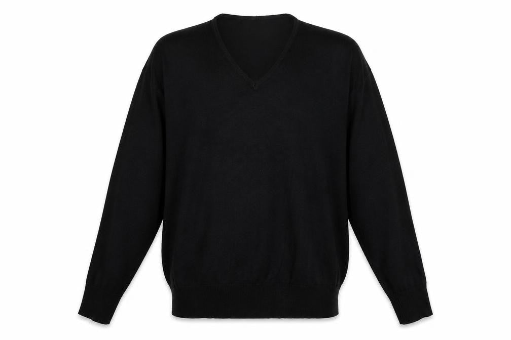 Mens UK Size XL Preworn Black Pullover Jumper