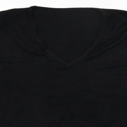 Preworn Mens Black   Pullover Jumper Size XL