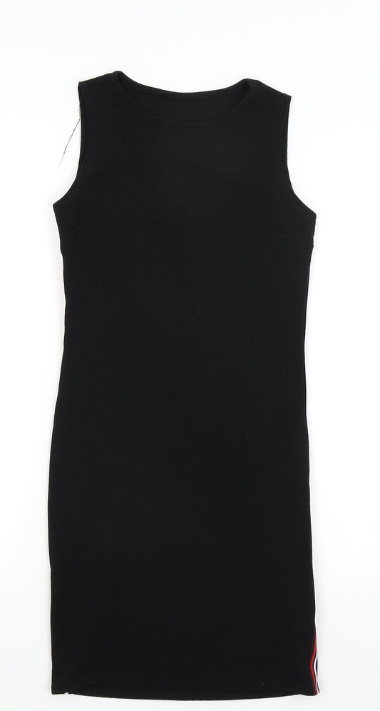 Preworn Womens Black   Tank Dress  Size 8