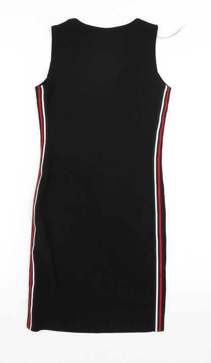 Preworn Womens Black   Tank Dress  Size 8