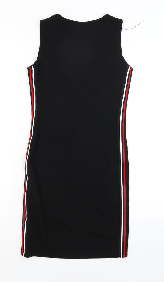 Preworn Womens Black   Tank Dress  Size 8