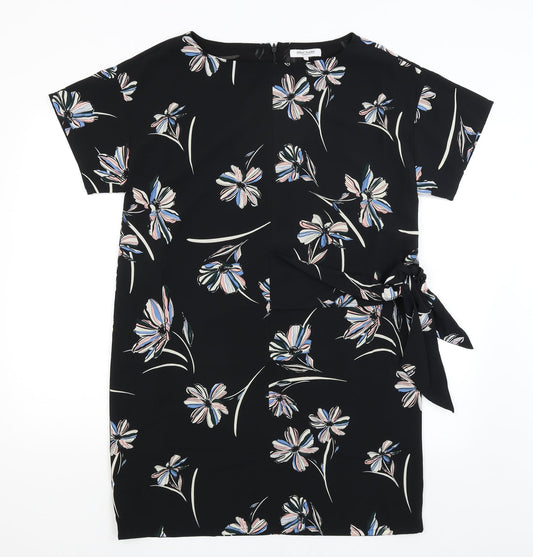 Great Plains Womens Black Floral  Basic Blouse Size M