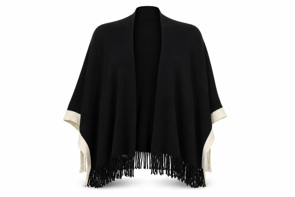 Womens UK Size One Size Preworn Black Jacket
