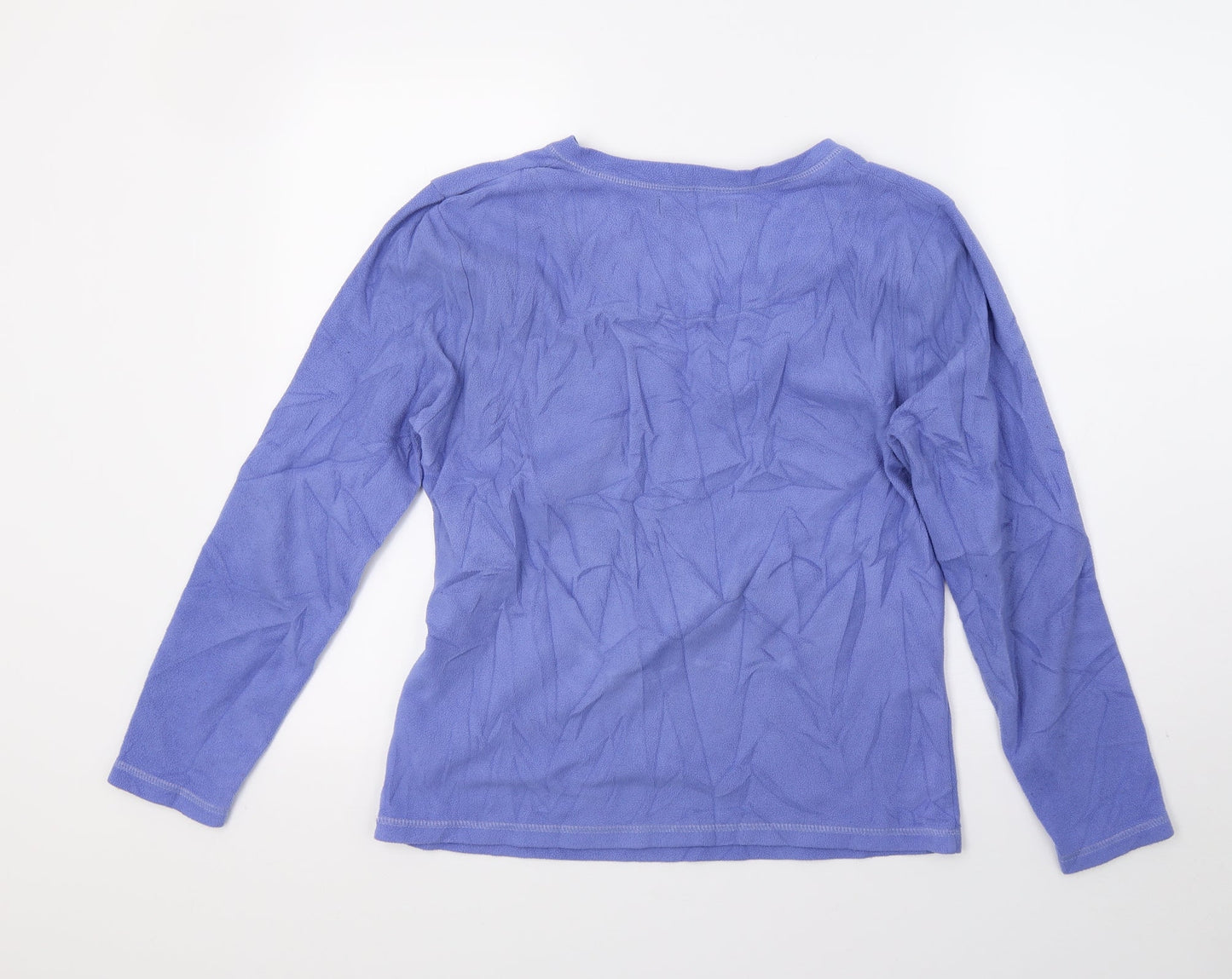 Womens UK Size M Preworn Blue Pullover Jumper