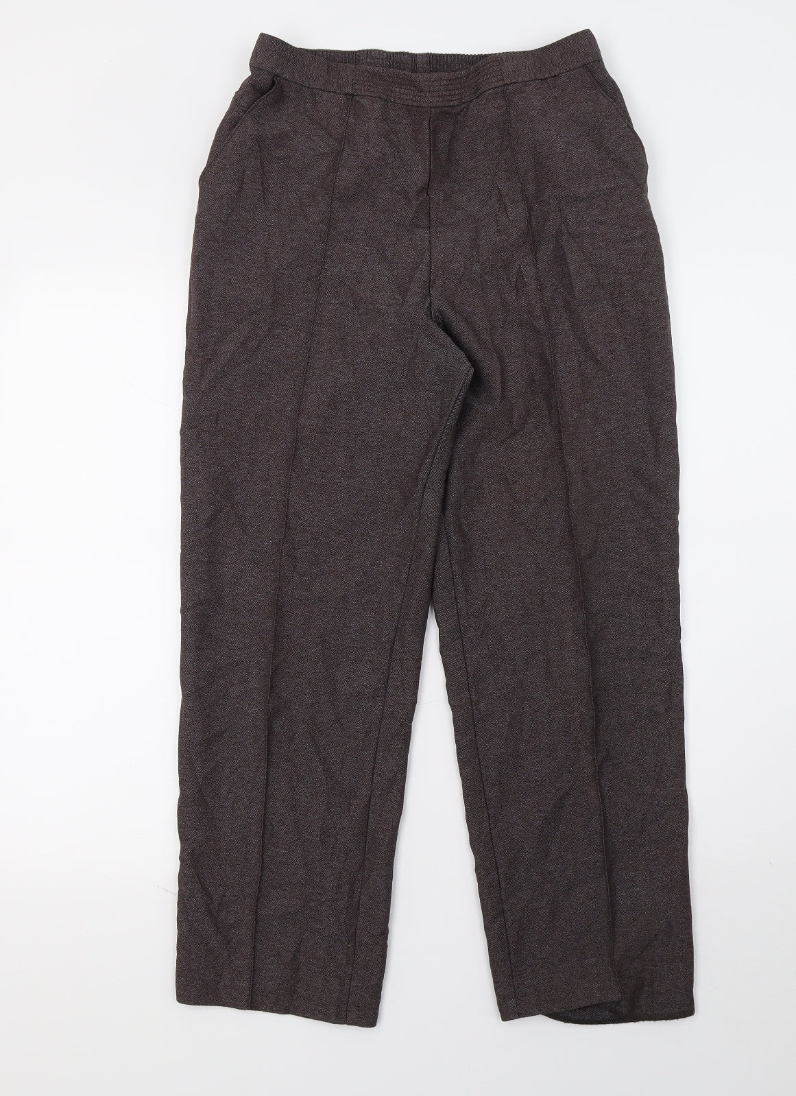 Womens UK Size 10 Marks and Spencer Regular Fit  Purple Trousers