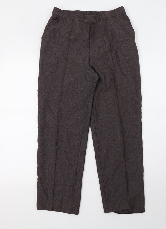 Womens UK Size 10 Marks and Spencer Regular Fit  Purple Trousers