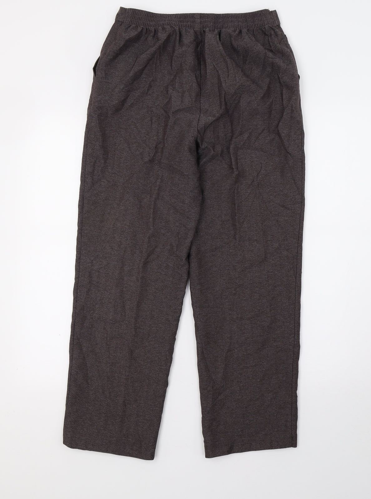 Womens UK Size 10 Marks and Spencer Regular Fit  Purple Trousers