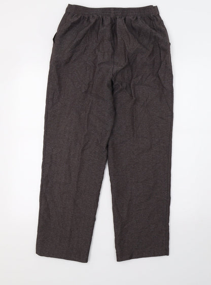 Womens UK Size 10 Marks and Spencer Regular Fit  Purple Trousers