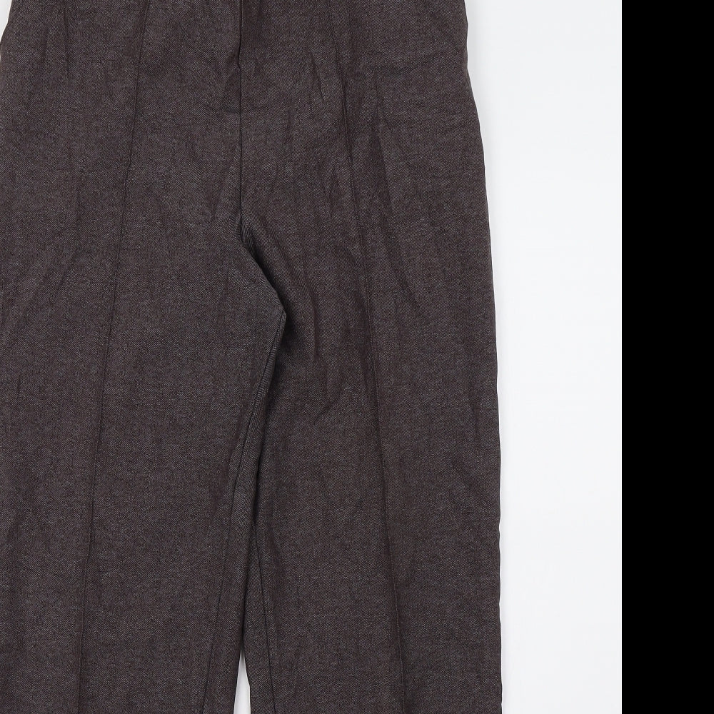Womens UK Size 10 Marks and Spencer Regular Fit  Purple Trousers
