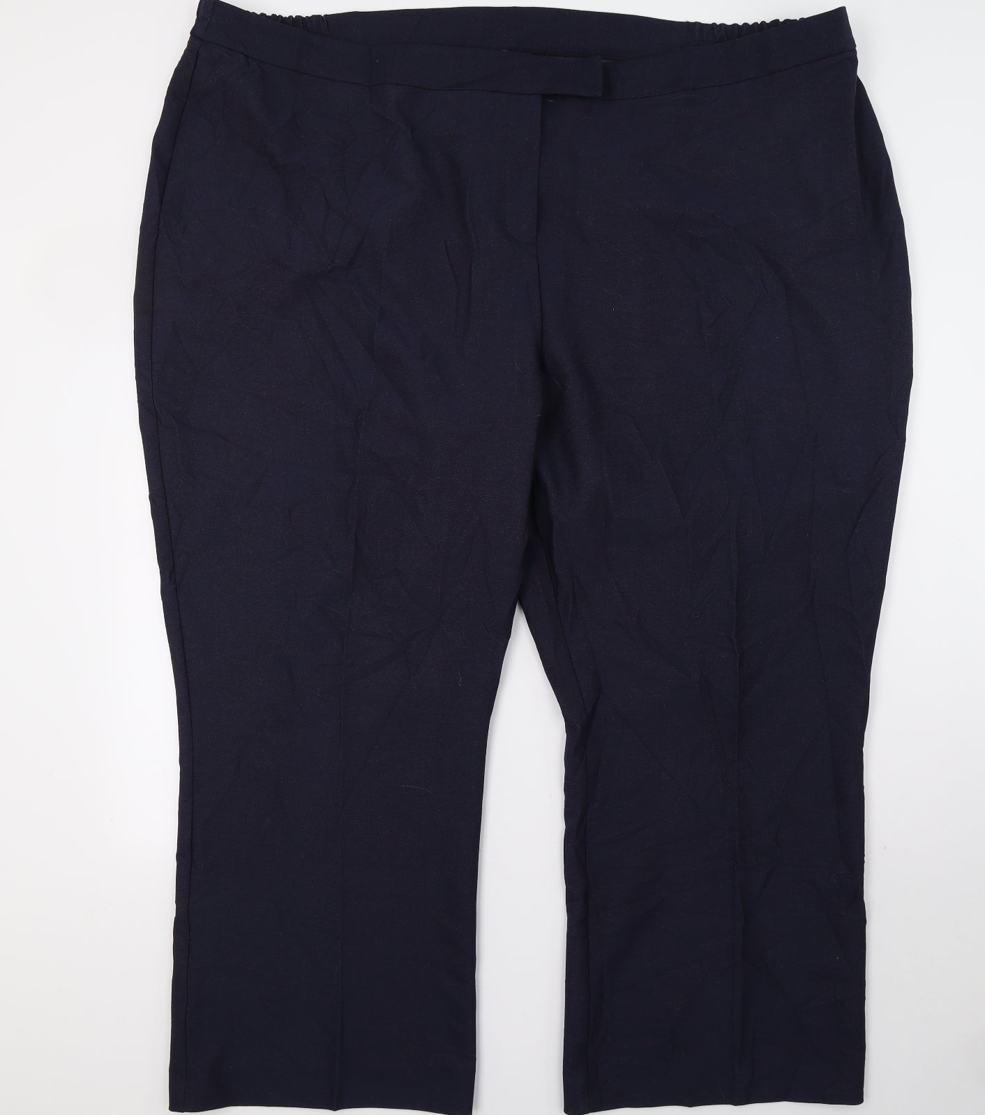 Womens UK Size 52 in Agenda Regular Fit  Blue Trousers