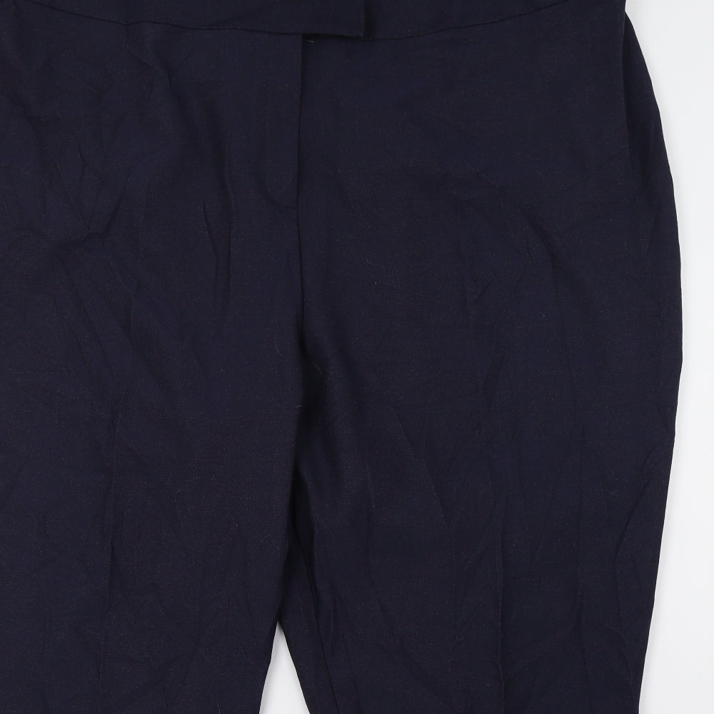 Womens UK Size 52 in Agenda Regular Fit  Blue Trousers