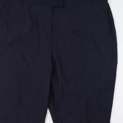 Womens UK Size 52 in Agenda Regular Fit  Blue Trousers