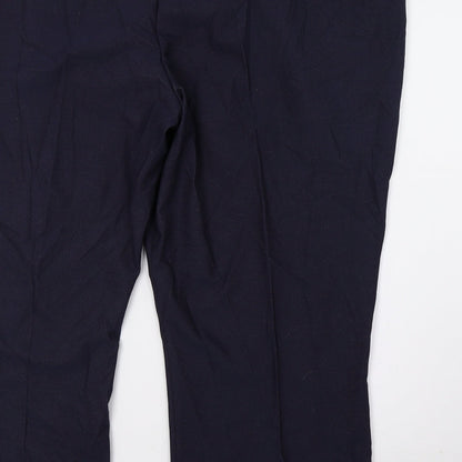 Womens UK Size 52 in Agenda Regular Fit  Blue Trousers