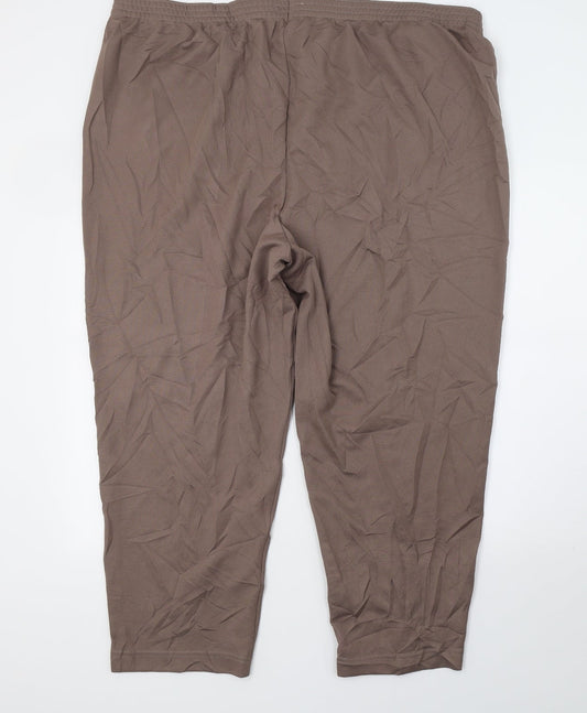 Womens UK Size 30 Slimma Regular Fit  Brown Trousers