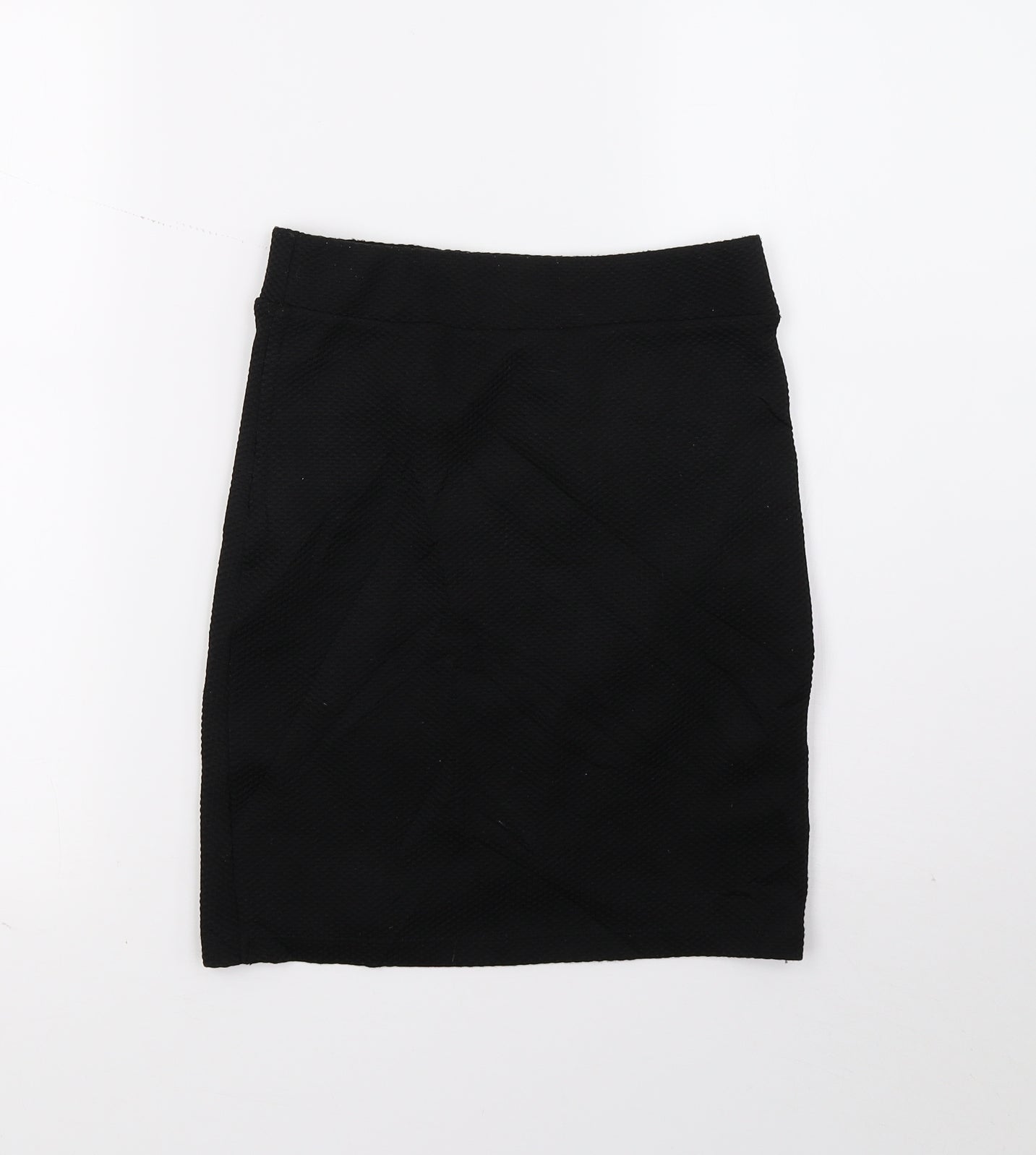 H&M Womens Black   A-Line Skirt Size XS