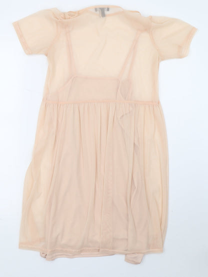 Newlook Womens Beige   A-Line  Size 10