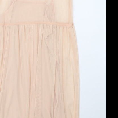 Newlook Womens Beige   A-Line  Size 10