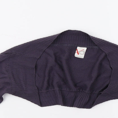 XO Girls Purple   Shrug Jumper Size 8 Years