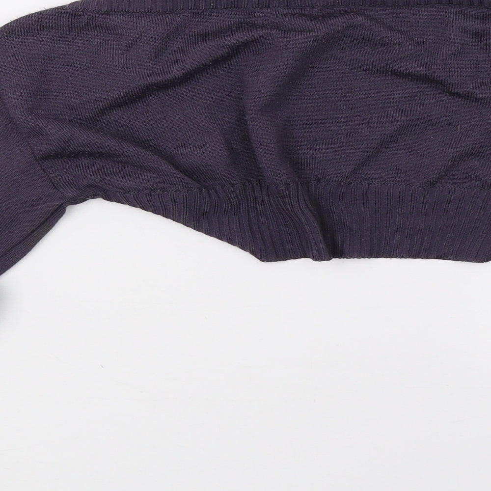XO Girls Purple   Shrug Jumper Size 8 Years