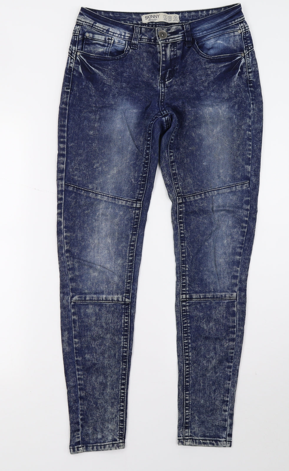 Denim & Co. Womens Blue   Skinny Jeans Size 6 L29 in