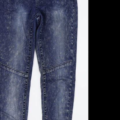 Denim & Co. Womens Blue   Skinny Jeans Size 6 L29 in