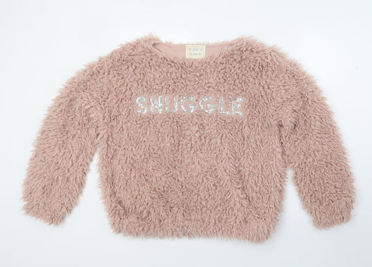 F&F Womens Pink   Pullover Jumper Size S