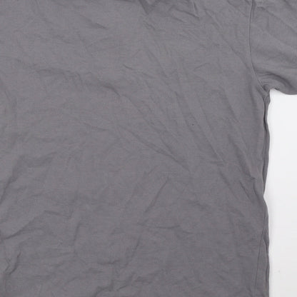 Party poker Mens Grey    Polo Size S