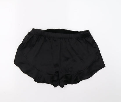 PRETTYLITTLETHING Womens Black   Bermuda Shorts Size 8