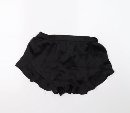 PRETTYLITTLETHING Womens Black   Bermuda Shorts Size 8
