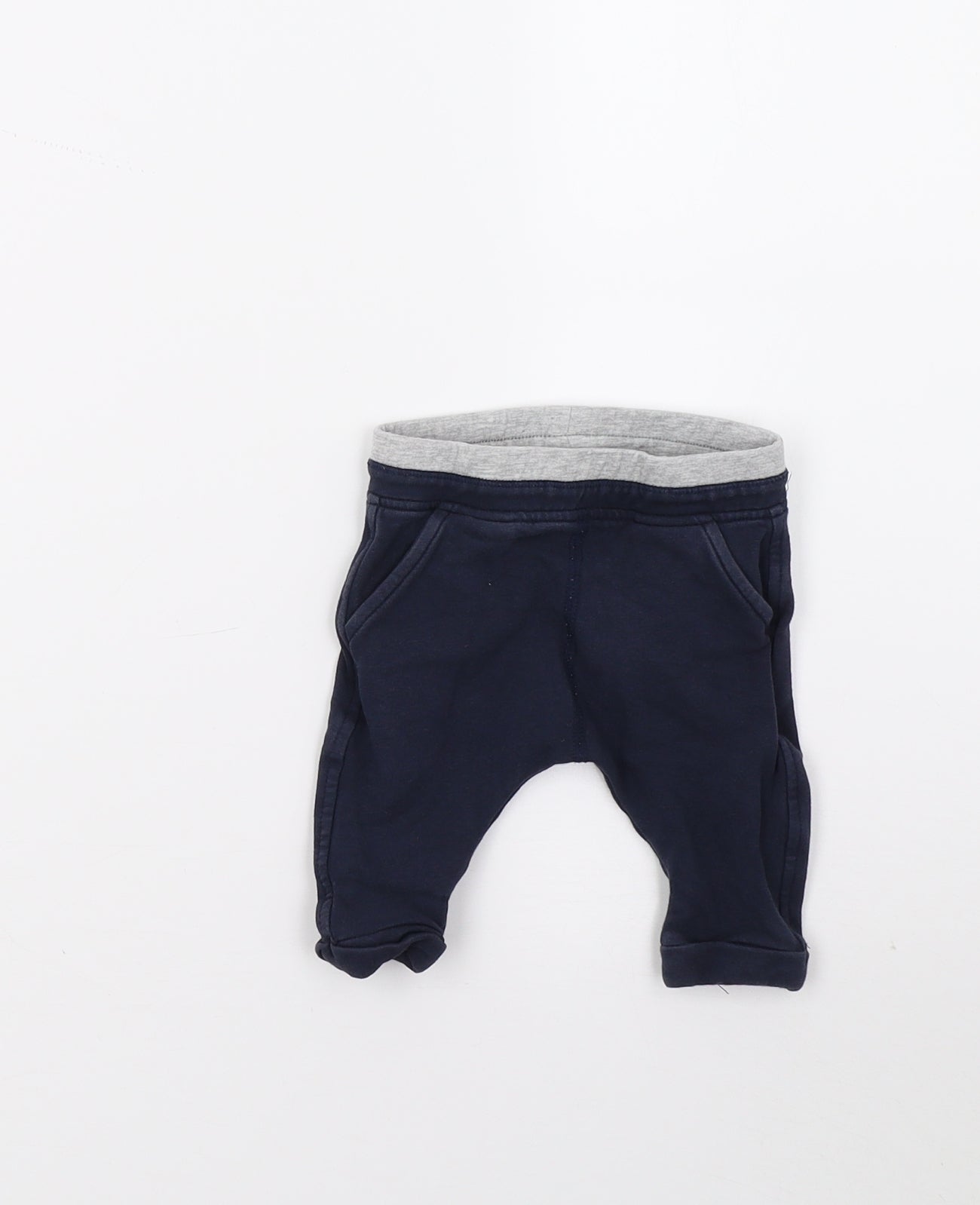 Marks and Spencer Boys Blue   Sweatpants Trousers Size 0-3 Months