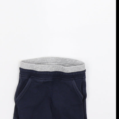 Marks and Spencer Boys Blue   Sweatpants Trousers Size 0-3 Months