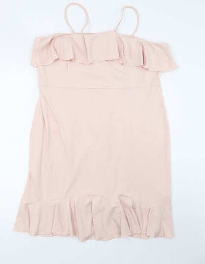 Body Flirt Womens Pink   A-Line  Size L