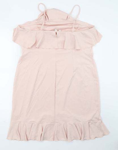 Body Flirt Womens Pink   A-Line  Size L