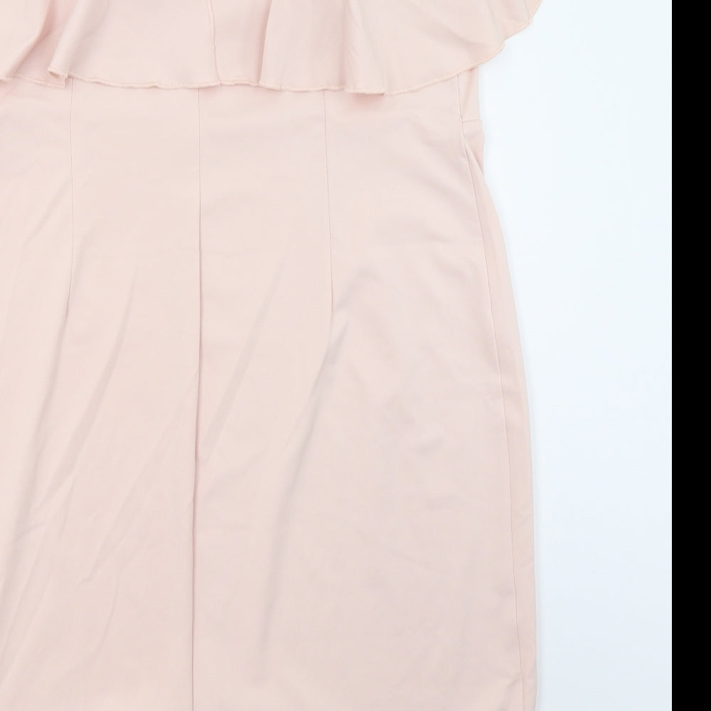 Body Flirt Womens Pink   A-Line  Size L