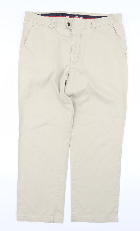 RAX Mens Beige   Chino Trousers Size 38 L25 in