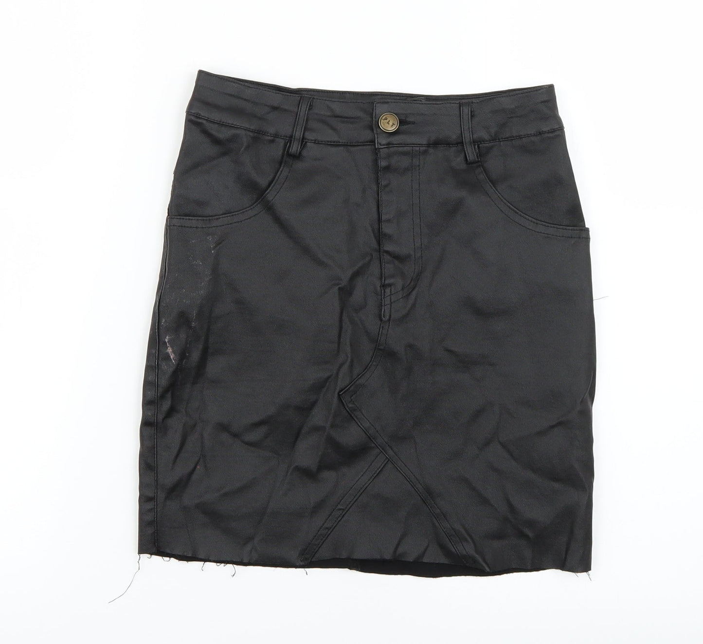 PRETTYLITTLETHING Womens Black   Maxi Skirt Size 4