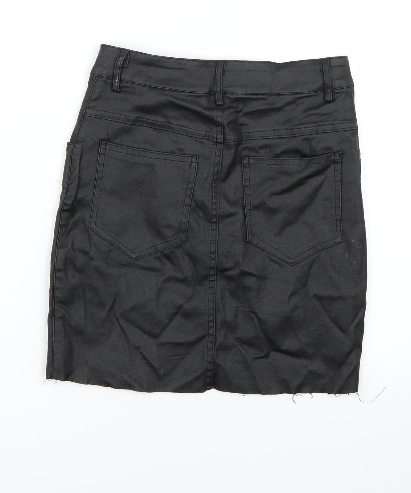 PRETTYLITTLETHING Womens Black   Maxi Skirt Size 4