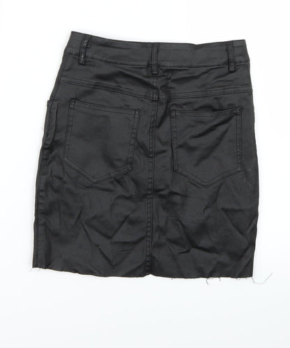 PRETTYLITTLETHING Womens Black   Maxi Skirt Size 4