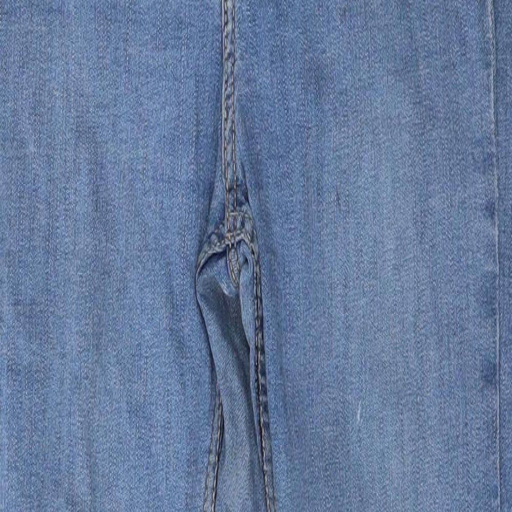Womens UK Size 12 H&M Regular Fit Skinny Blue Jeans