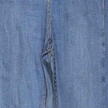 Womens UK Size 12 H&M Regular Fit Skinny Blue Jeans