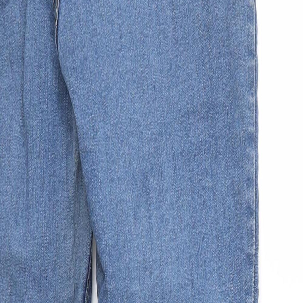 Womens UK Size 12 H&M Regular Fit Skinny Blue Jeans