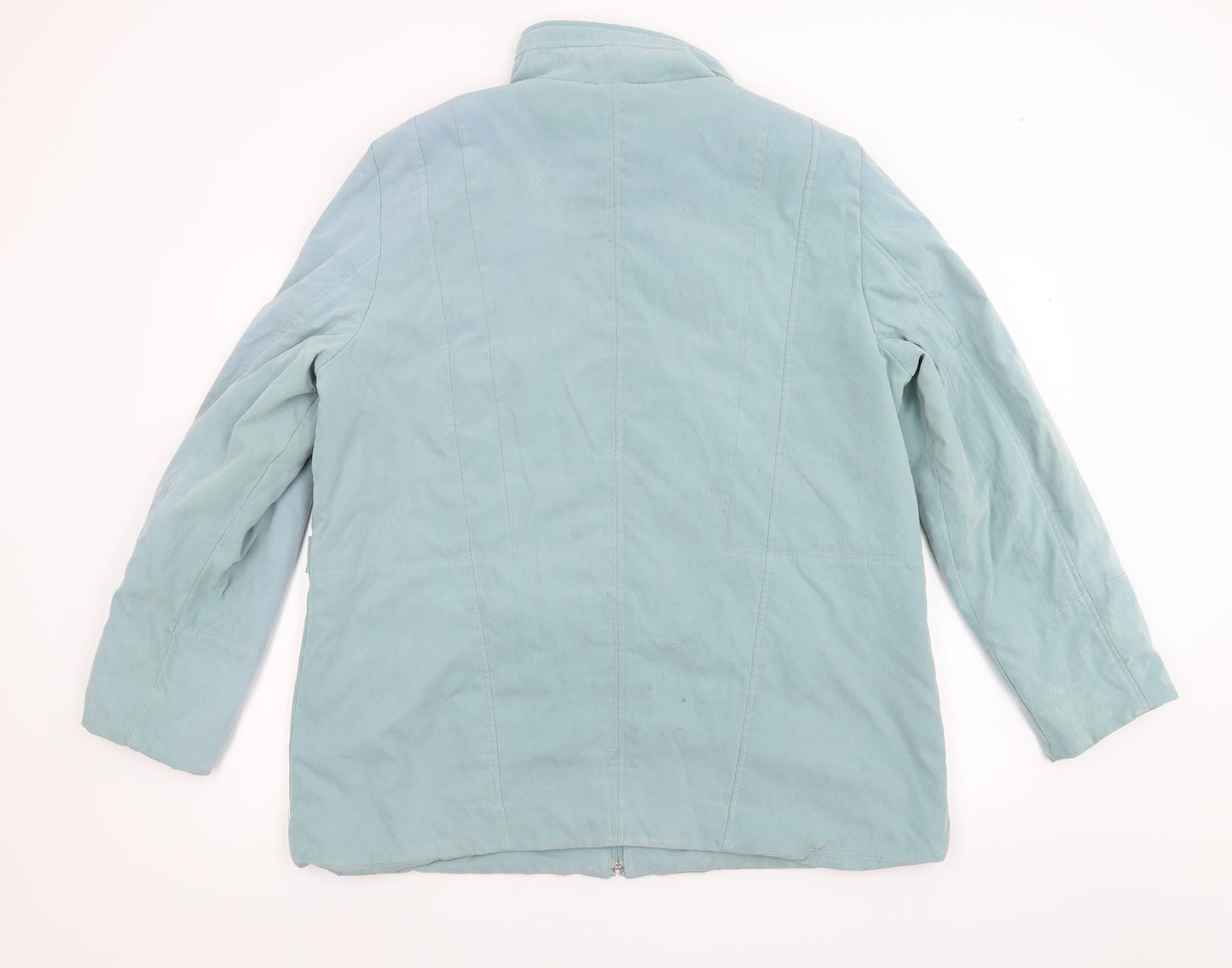 Womens UK Size XL Eleganzé Green Overcoat