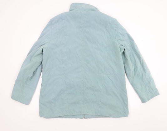 Womens UK Size XL Eleganzé Green Overcoat