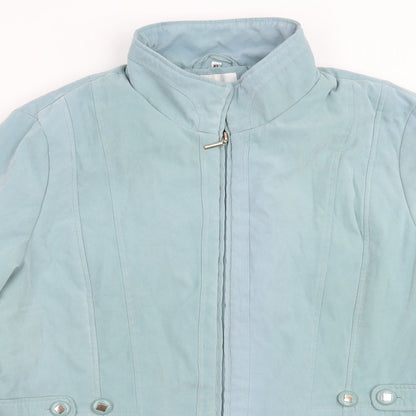 Womens UK Size XL Eleganzé Green Overcoat